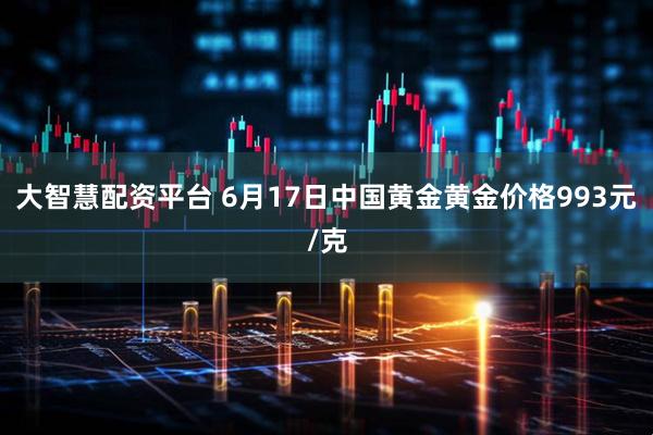 大智慧配资平台 6月17日中国黄金黄金价格993元/克